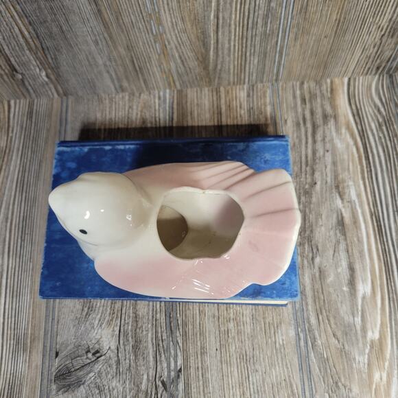 Vintage Succulent Bird Planter, Cottagecore Gift - Picture 4 of 7